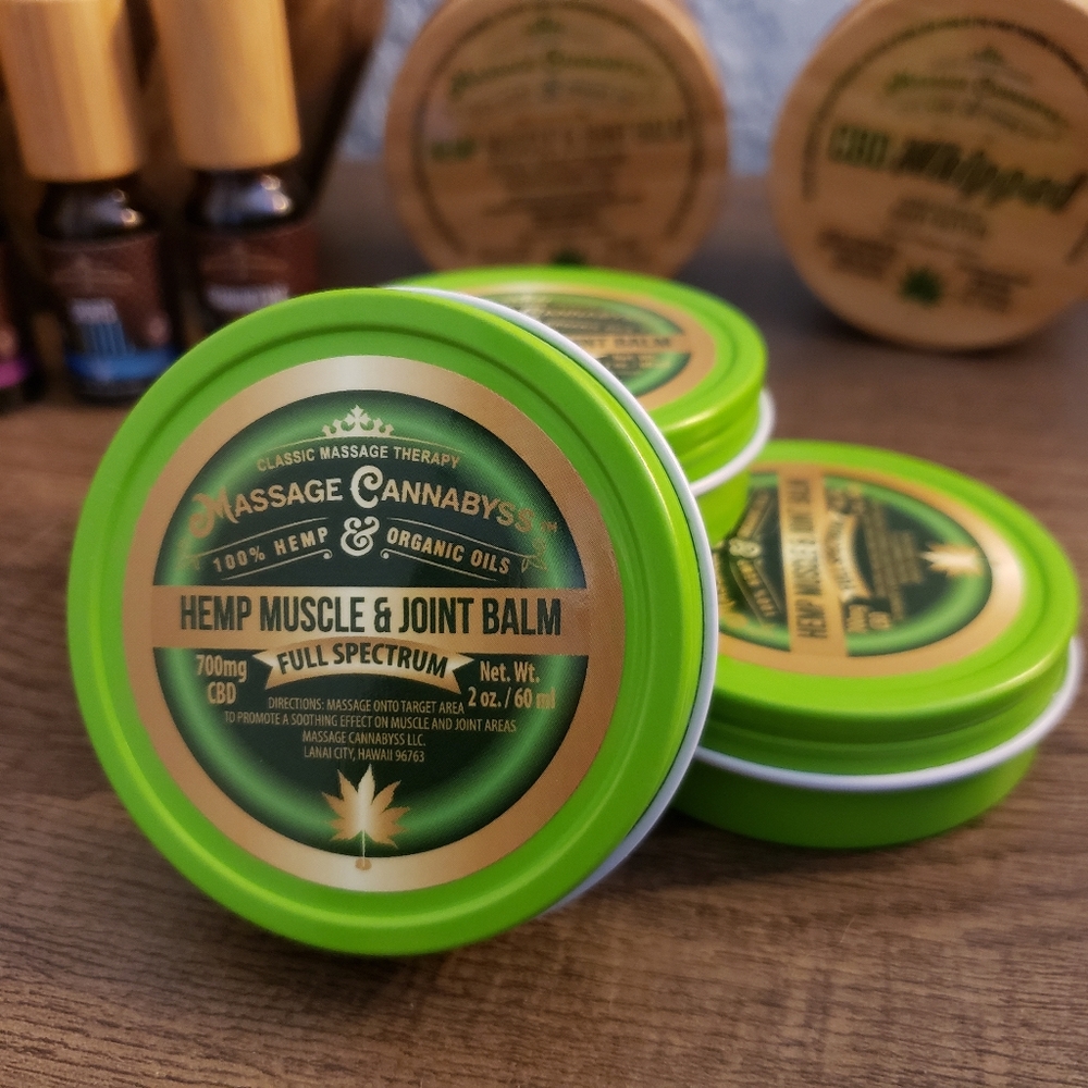 2oz CBD Muscle & Joint Balm 700mg